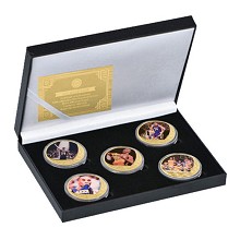 Kobe Bryant Commemorative Coin Collect Badge Lucky...