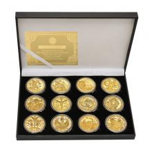 Twelve constellations the Zodiac Commemorative Coi...