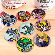 JoJo's Bizarre Adventure anime brooches pins set(8...