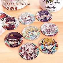 Toilet-bound Hanako-kun anime brooches pins set(8p...