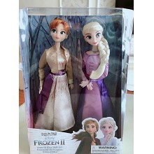 Frozen 2 Elsa Anna anime figures a set