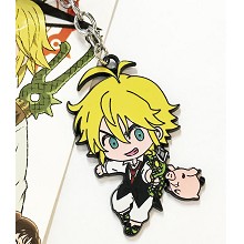 The Seven Deadly Sins Meliodas anime key chain