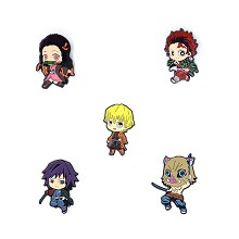 Demon Slayer anime brooch pins