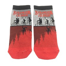 Stranger Things cotton socks a pair