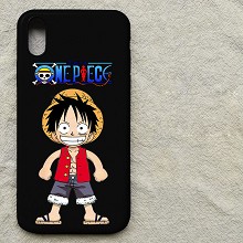 One Piece Luffy anime iphone 11/7/8/X/XS/XR PLUSH MAX case shell