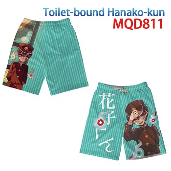 Toilet-Bound Hanako-kun anime beach pants shorts middle pants