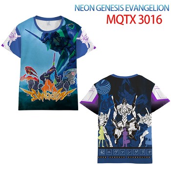 EVA anime modal short sleeve t-shirt