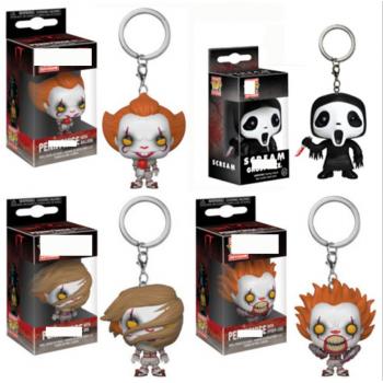 Funko POP IT anime figure key chain