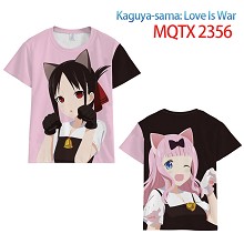 Kaguya sama anime modal short sleeve t-shirt