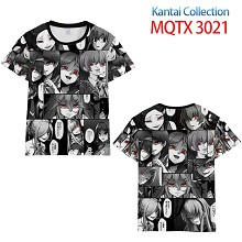 Kantai collection anime modal short sleeve t-shirt