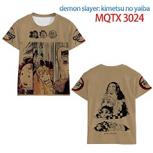 Demon Slayer anime modal short sleeve t-shirt