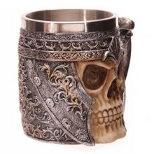 Stainless Steel 3D Skull Skeleton Cup 450ml