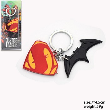 Superman VS Batman key chain