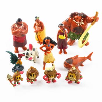 Moana anime figure (12pcs a set)