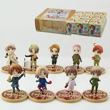 Axis Powers Hetalia anime figures set(9pcs a set)