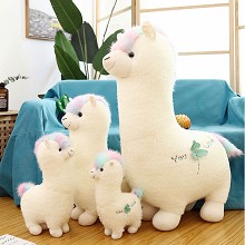 Alpaca Vicugna pacos anime plush doll