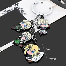 Violet Evergarden anime key chain