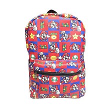 Super Mario anime backpack bag