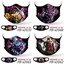 JoJo's Bizarre Adventure anime trendy mask printed...