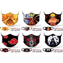 Naruto anime trendy mask printed wash mask