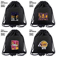 Kobe Bean Bryant drawstring backpack bag