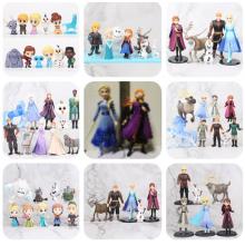 Frozen anime figures set