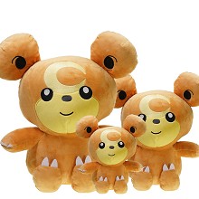 Pokemon Teddiursa anime plush doll