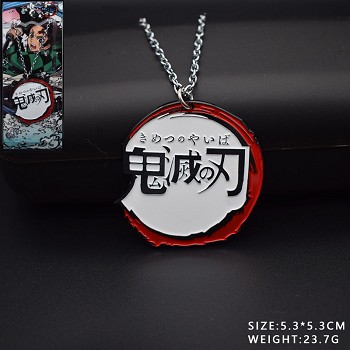 Demon Slayer anime necklace