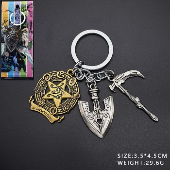 JoJo's Bizarre Adventure anime key chain