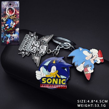 Sonic The Hedgehog anime key chain