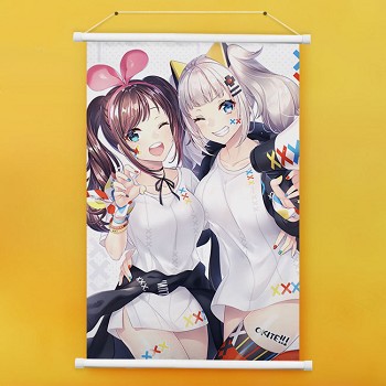 Youtuber anime wall scroll