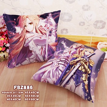 Sword Art Online anime two-sided pillow