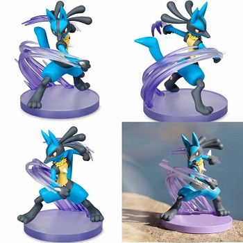 Pokemon Lucario anime figure