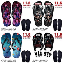 Stranger Things anime flip flops shoes slippers a ...