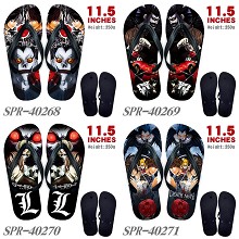 Death Note anime flip flops shoes slippers a pair