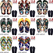 My Hero Academia anime flip flops shoes slippers a...