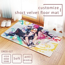 Aotu World anime customize short velvet floor mat