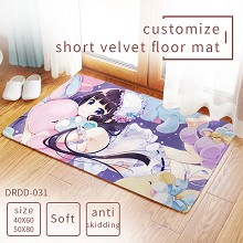 Blend S anime customize short velvet floor mat