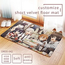 Bungo Stray Dogs anime customize short velvet floo...