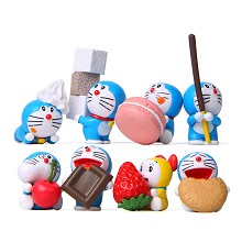 Doraemon anime figures set(8pcs a set)