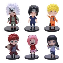 Naruto anime figures set(6pcs a set)