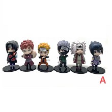 Naruto anime figures set(6pcs a set)