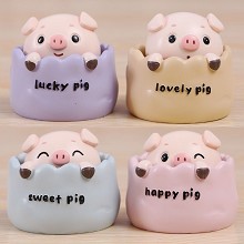 The cute pig anime figure