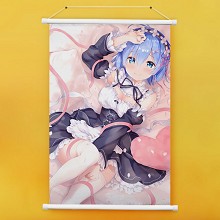 Re:Life in a different world from zero anime wall scroll