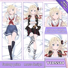 High School Fleet anime two-sided long pillow adul...