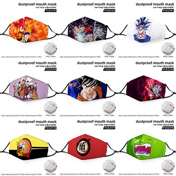 Dragon Ball anime dustproof mouth mask trendy mask