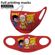One Punch Man anime trendy mask face mask