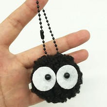 2inches Totoro anime plush doll set(10pcs a set)