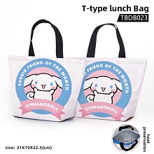 Cinnamoroll anime t-type lunch bag