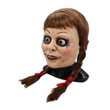 Annabelle cosplay latex mask